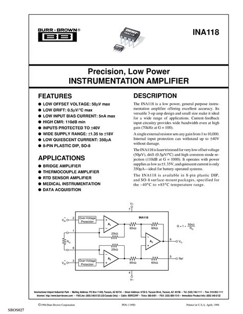 Datasheets .